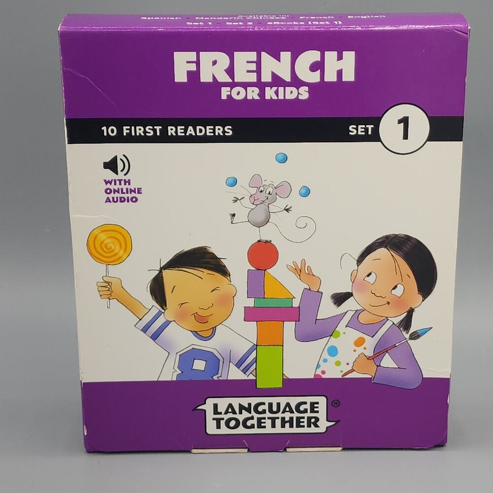 FRENCH FOR KIDS 10 EARLY BEGINNER READER BOOKS WITH By Germaine Choe